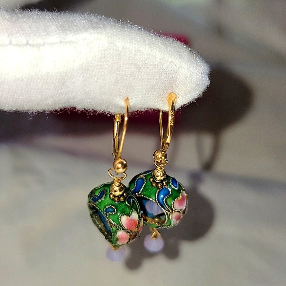 Dangly earrings